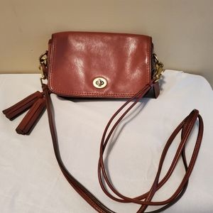 COACH LEGACY LEATHER PENNY CROSSBODY BAG